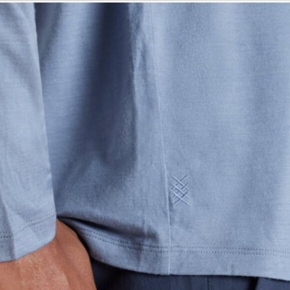 🖤 Rhone Modino Wool Long Sleeve Tee – Black, Size L (NWT, Still in Polybag) - Picture 3 of 9